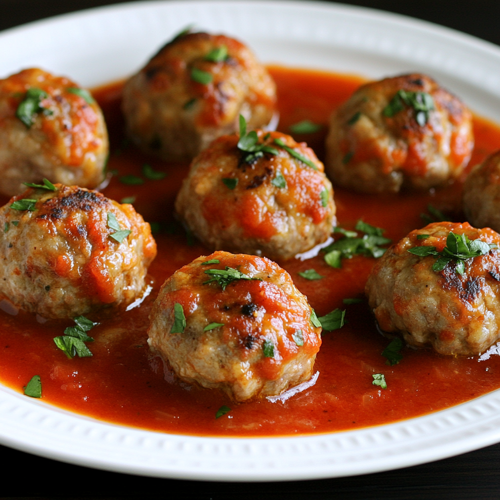 Boulettes de viande à la sauce tomate