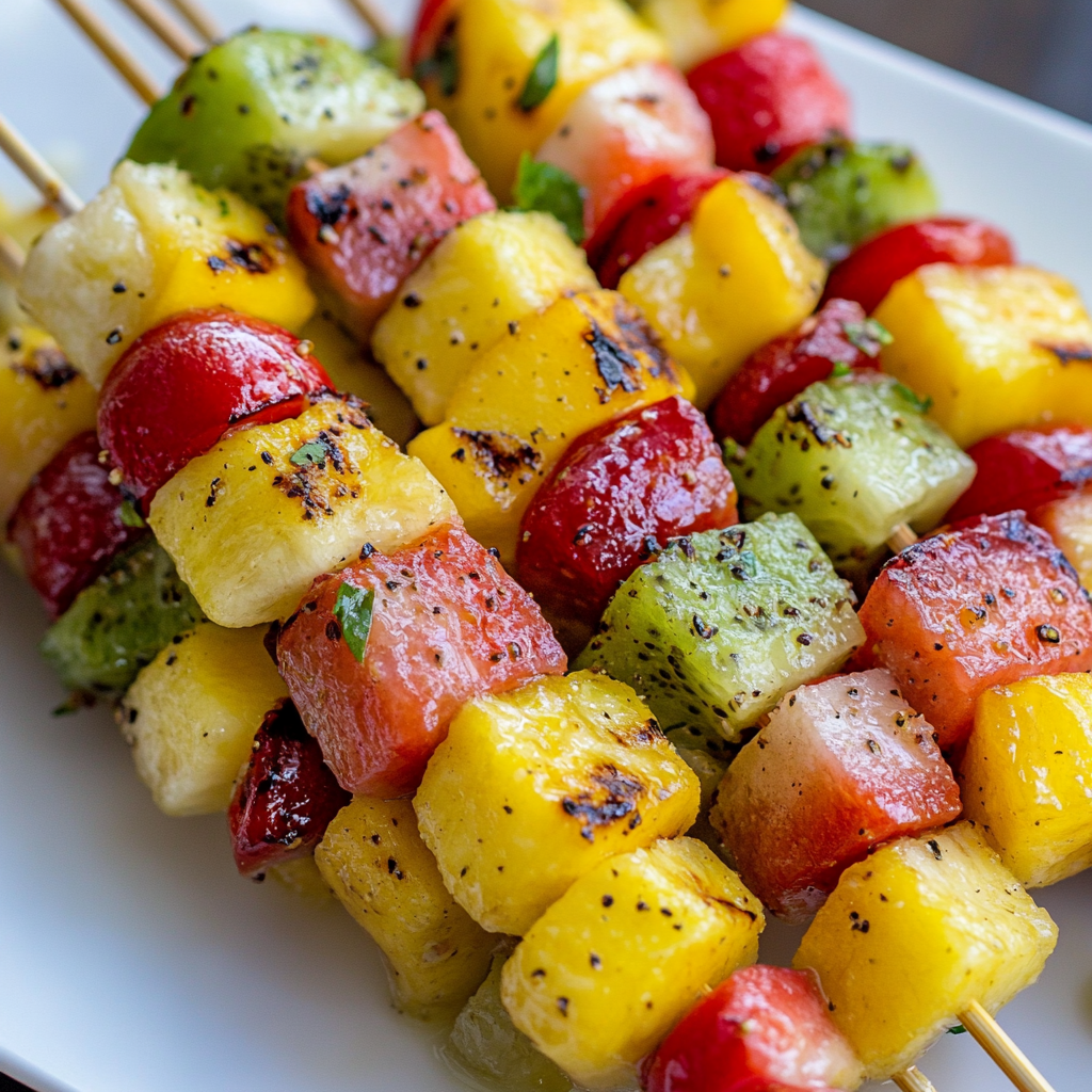 Brochettes de Fruits Frais : Une Recette Été Fraîche et Délicieuse