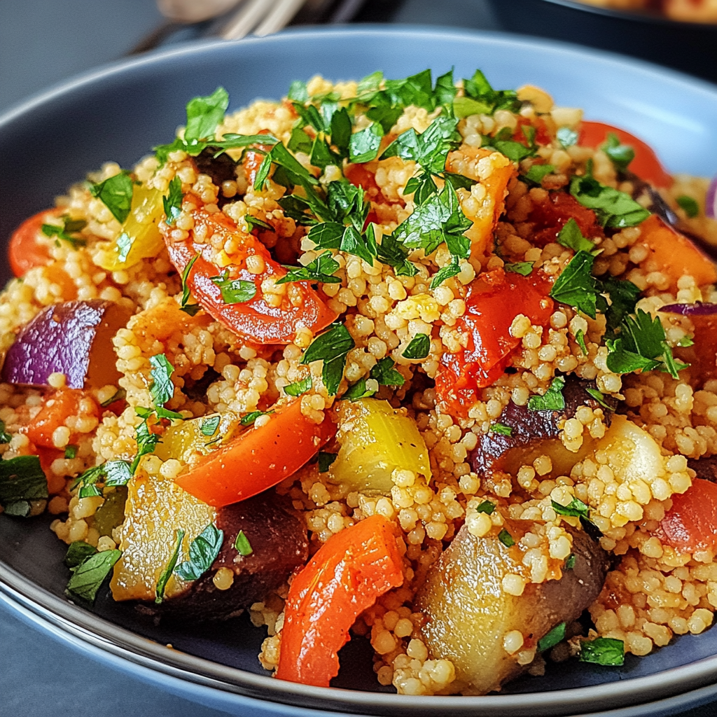 Recette de Couscous Végétarien Délicieux et Facile