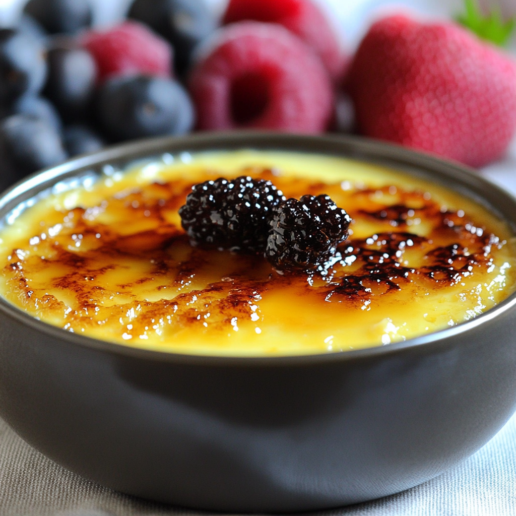 Crème Brûlée à la Vanille : Une Recette Délicate et Irrésistible