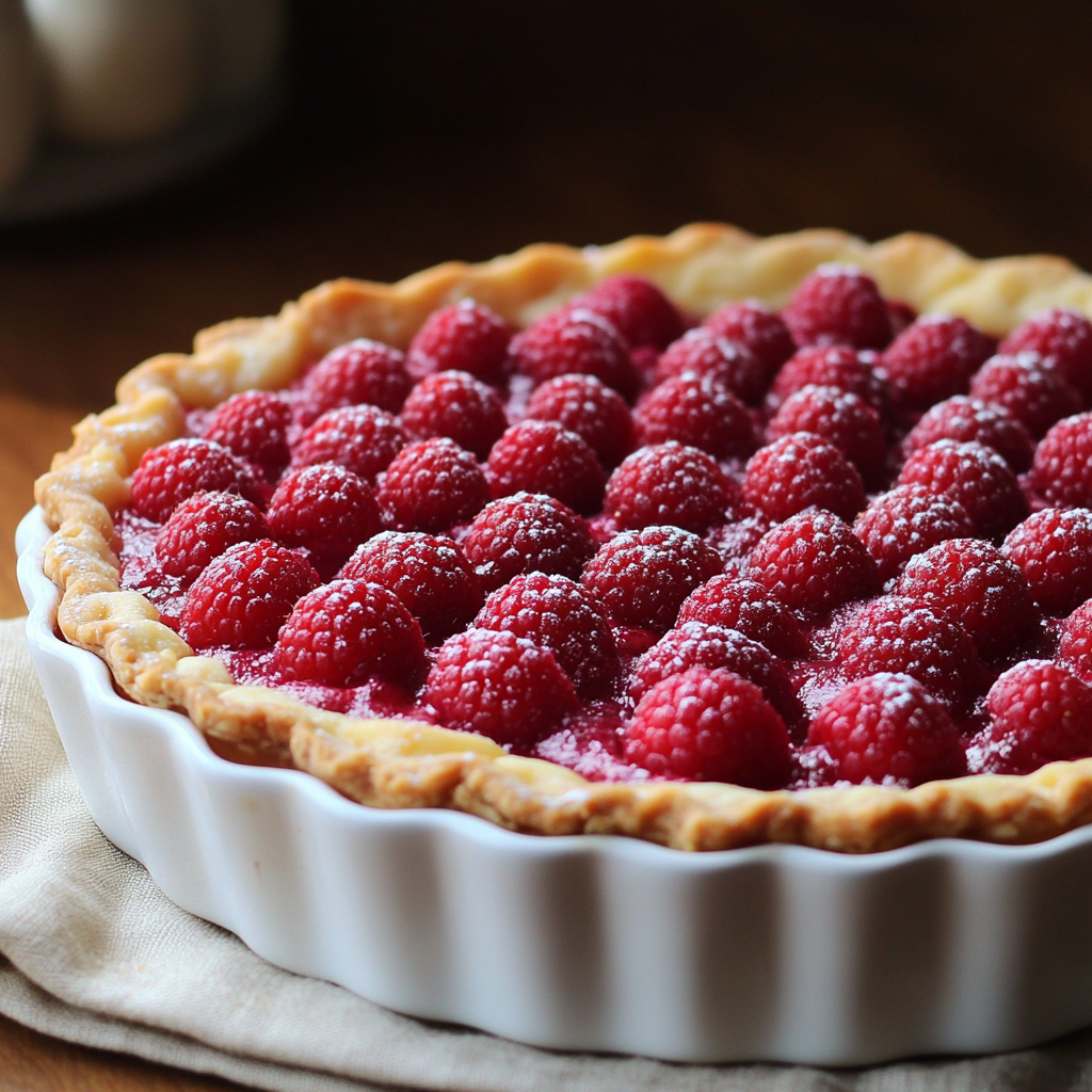 Entremet aux framboises : Un délice fruité et élégant