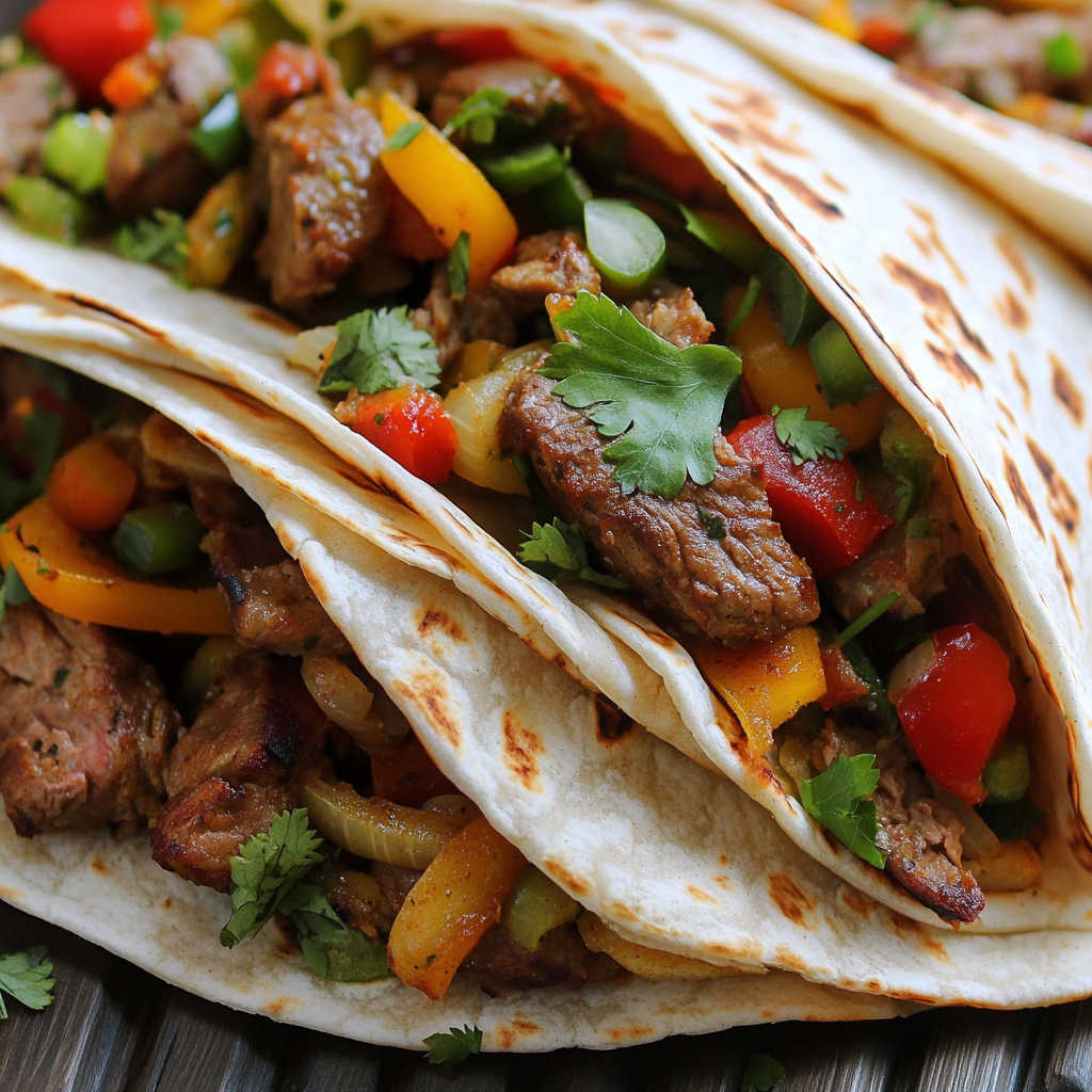 Fajitas au bœuf : Un festin mexicain facile et savoureux