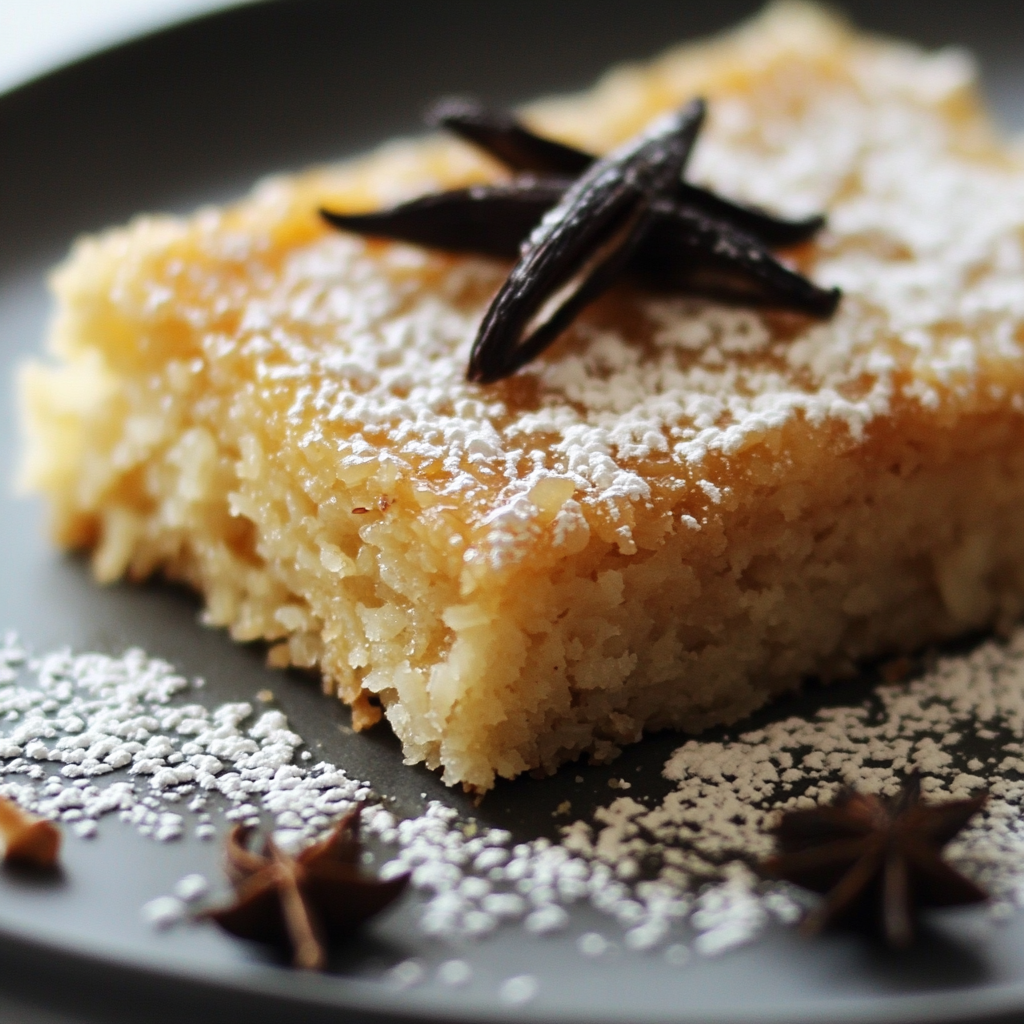 Gâteau de riz à la vanille : Une recette moelleuse et délicieusement parfumée