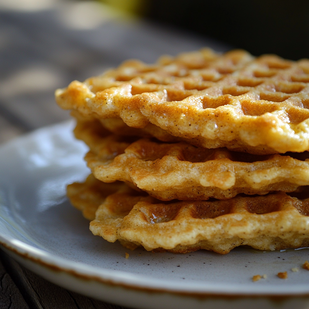 Gaufres Sans Gluten au Sarrasin