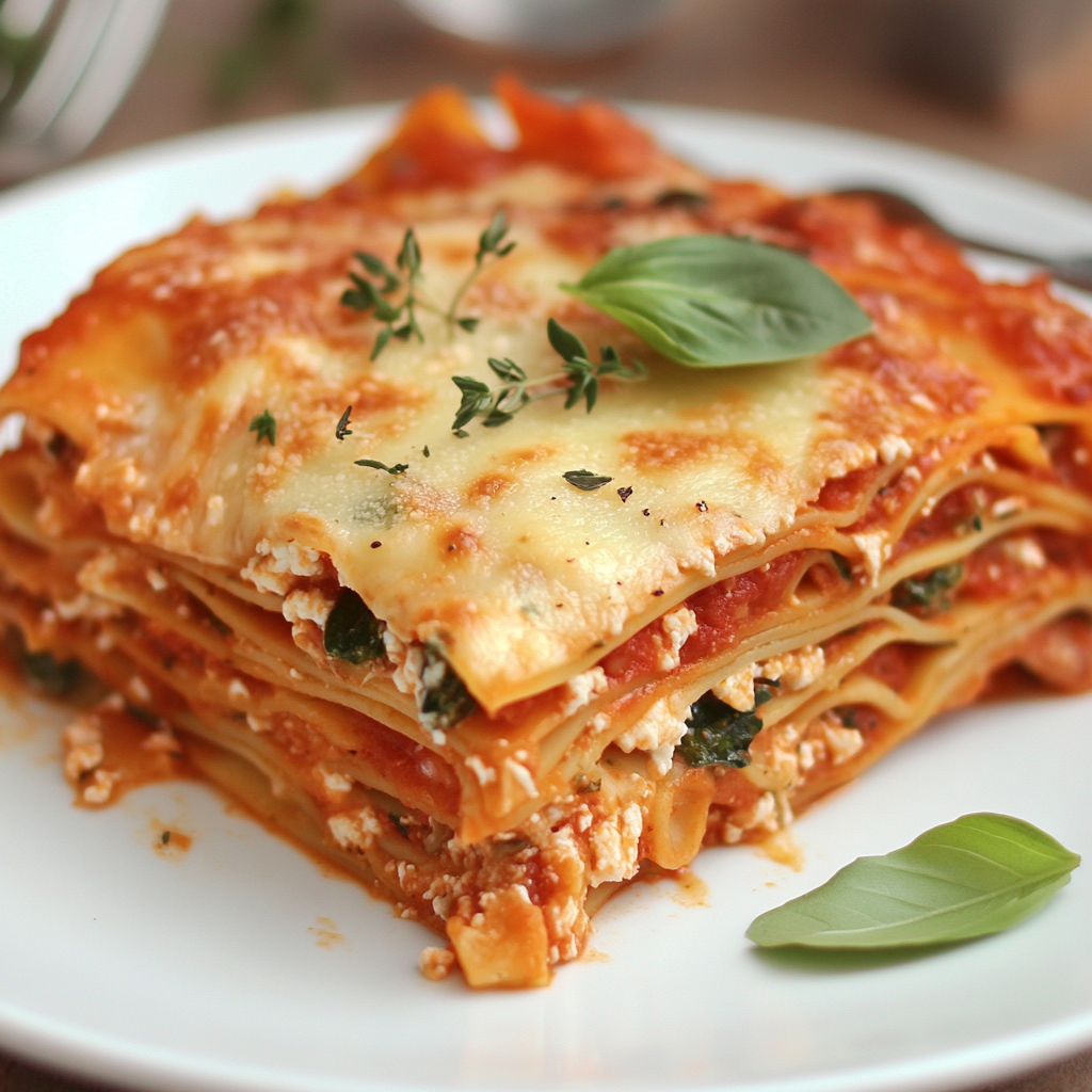 Lasagnes végétariennes : Une Recette Délicieuse et Facile à Réaliser