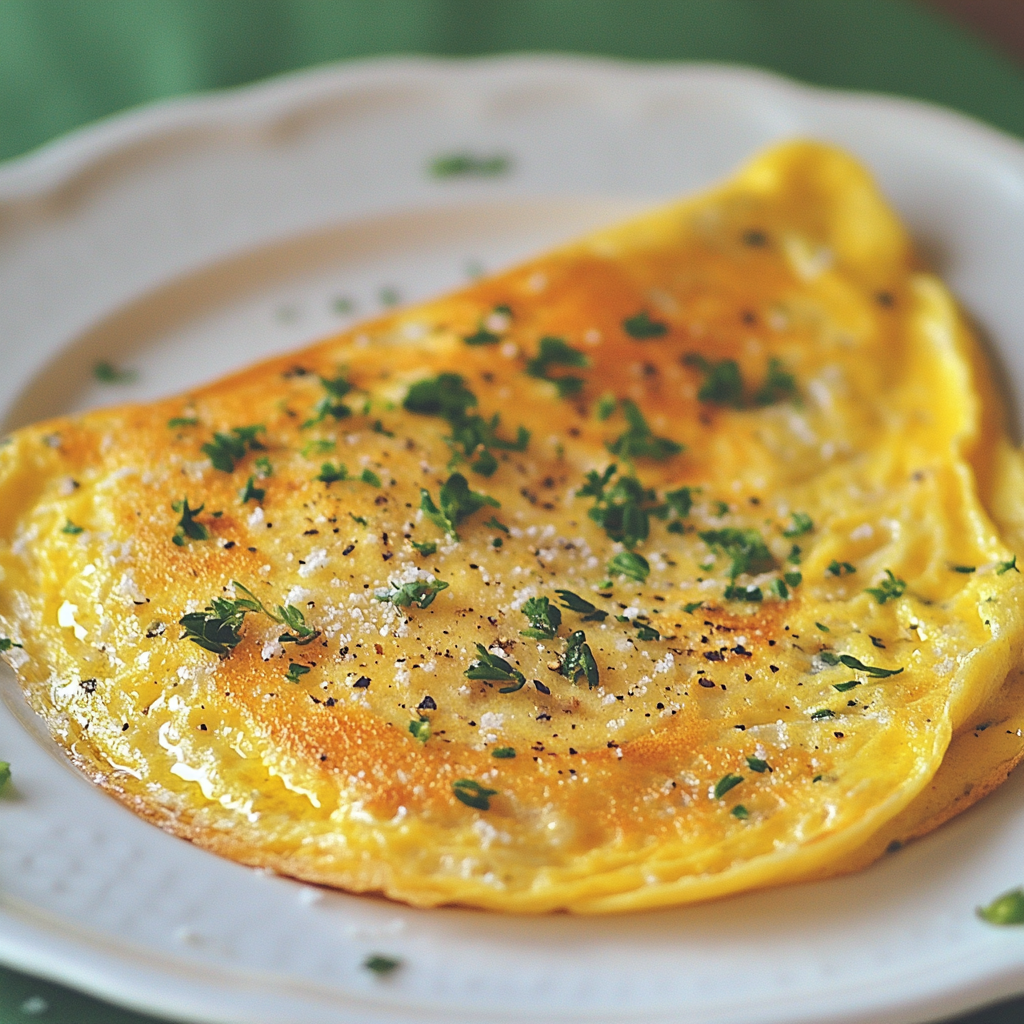 Omelette aux Fines Herbes : Une Recette Simple et Délicieuse