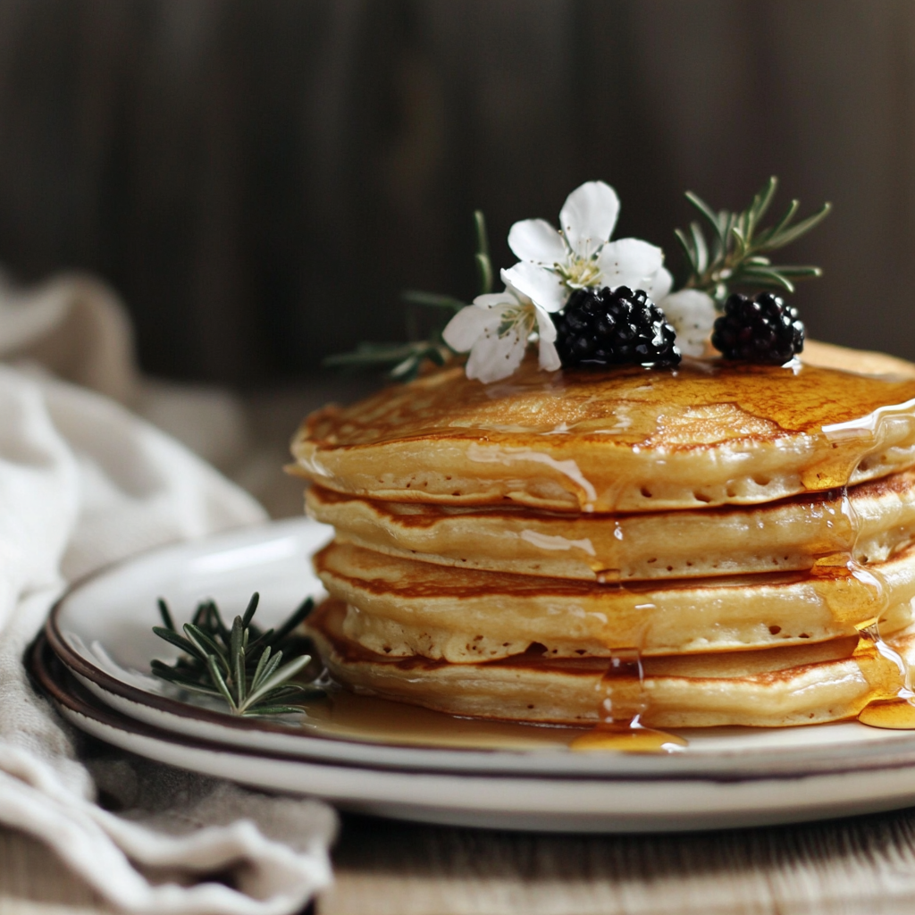 Pancakes Moelleux aux Myrtilles : La Recette Ultime pour un Petit-Déjeuner Divin