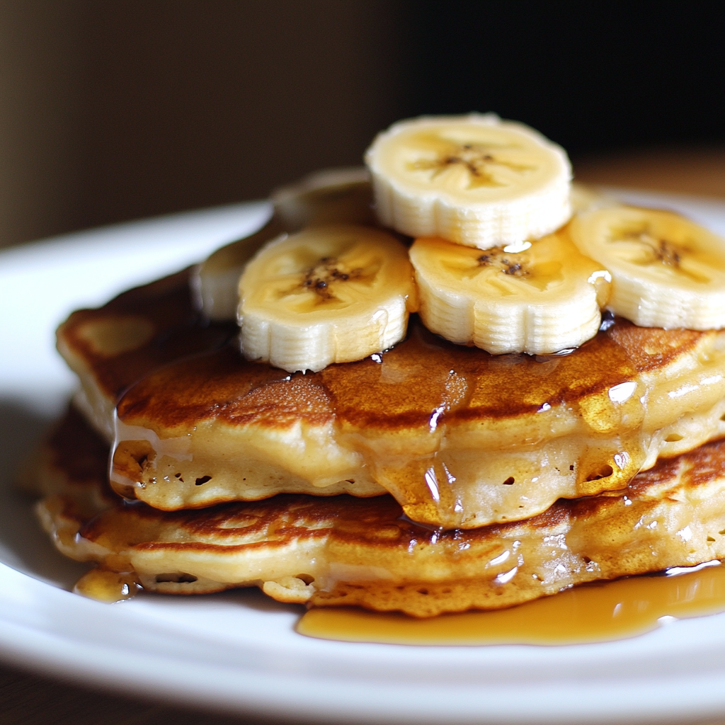 Pancakes Véganes à la Banane