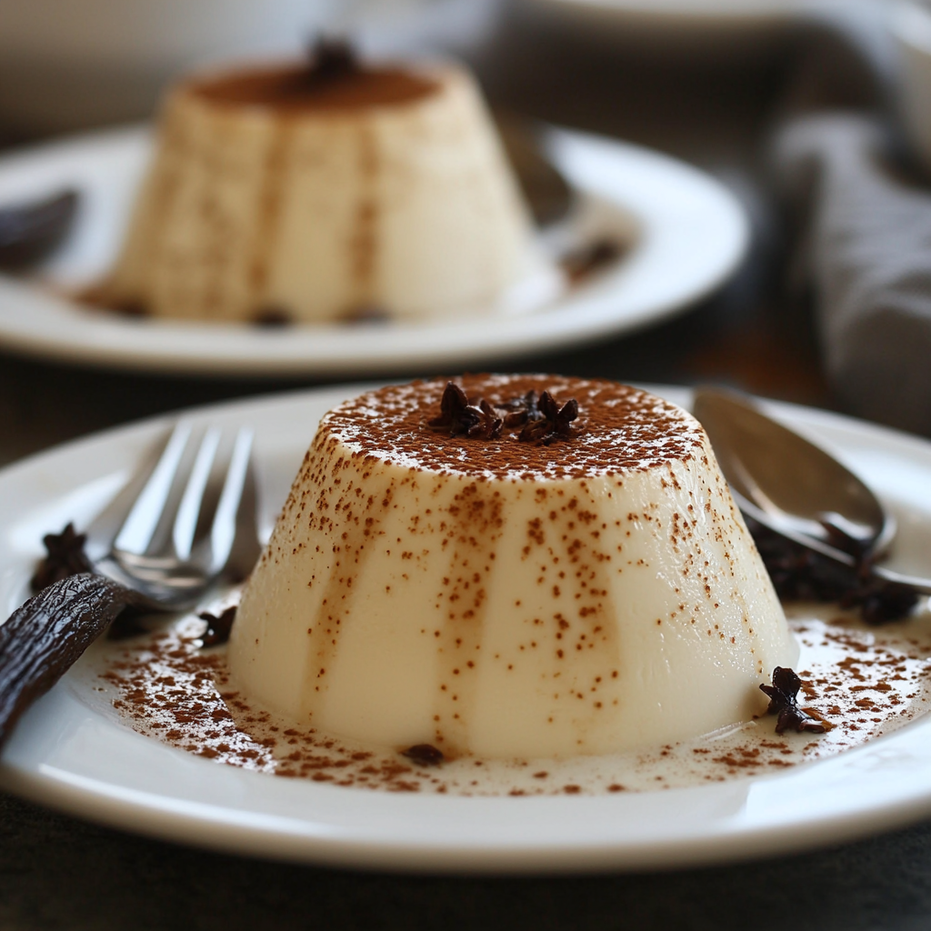 Panna cotta à la vanille