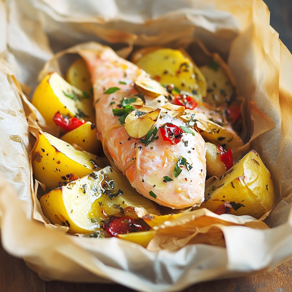 Poisson en papillote