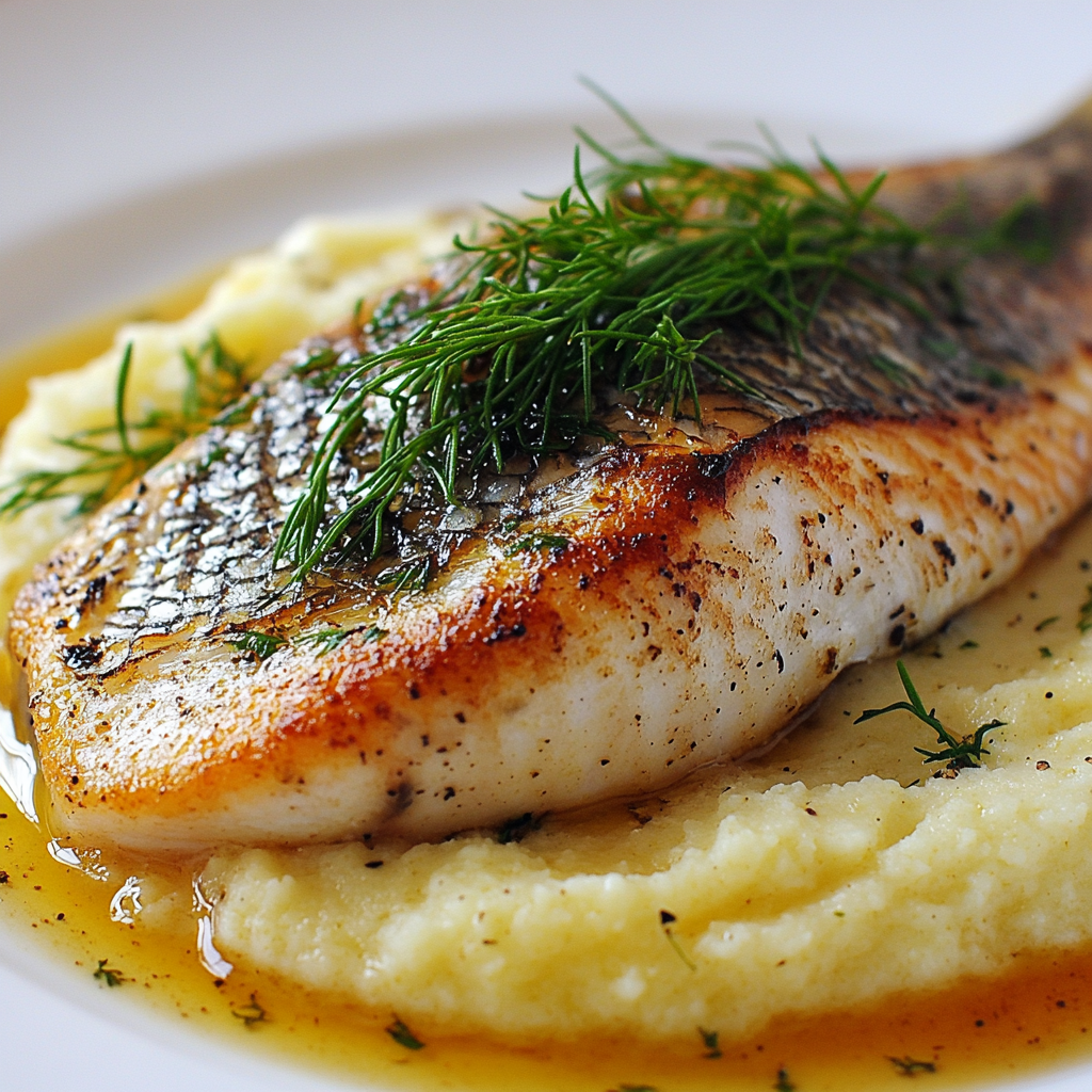 Poisson Pané et Purée : Un Classique Réinventé