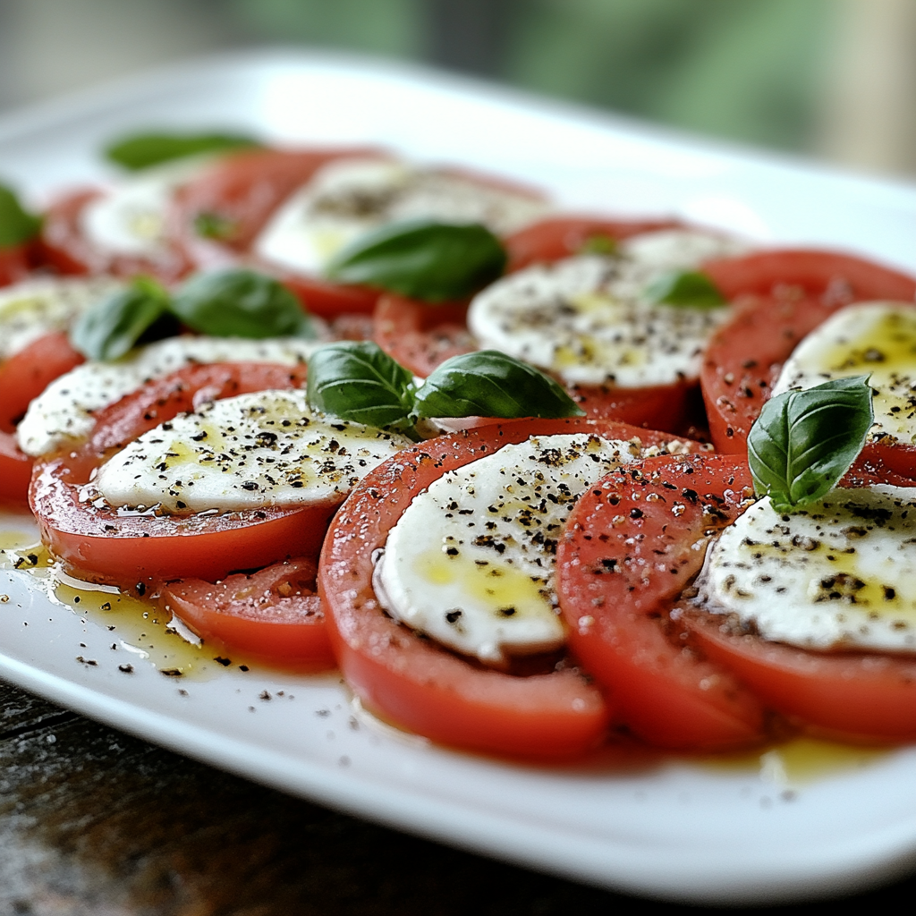 Salade Caprese Classique : La Recette Italienne Parfaite