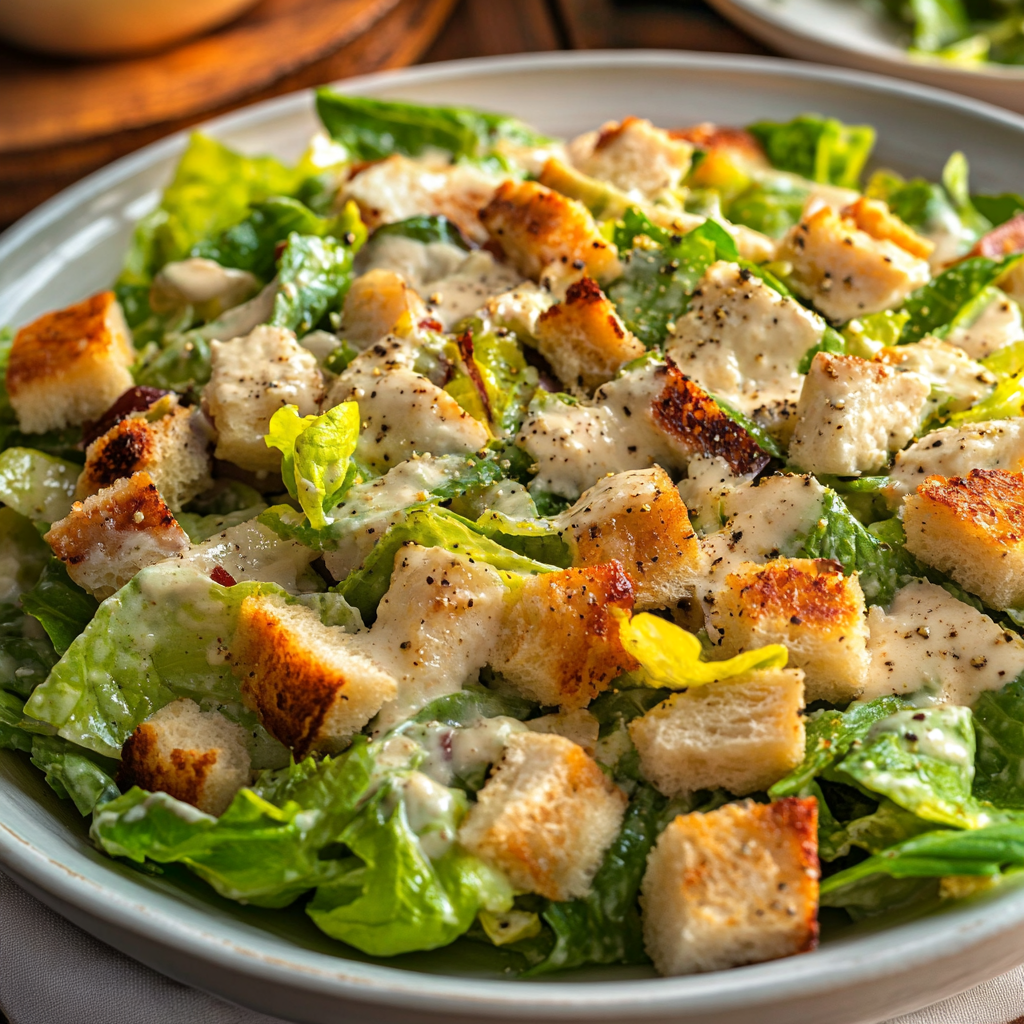 Salade César Facile et Rapide