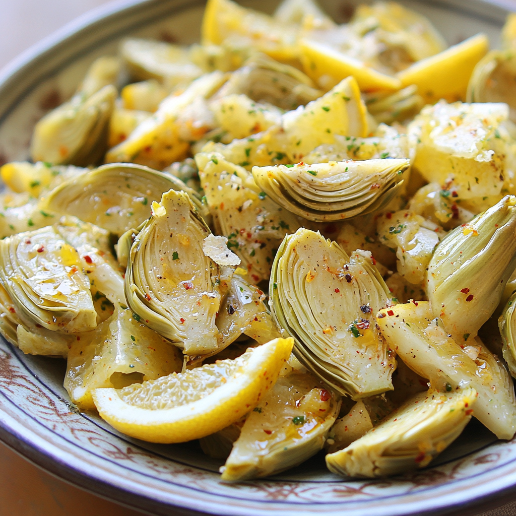 Salade d’Artichauts et Citron : Une Recette Fraîche et Délicate