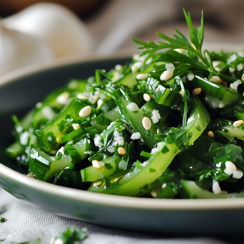 Salade de Blettes et Ail
