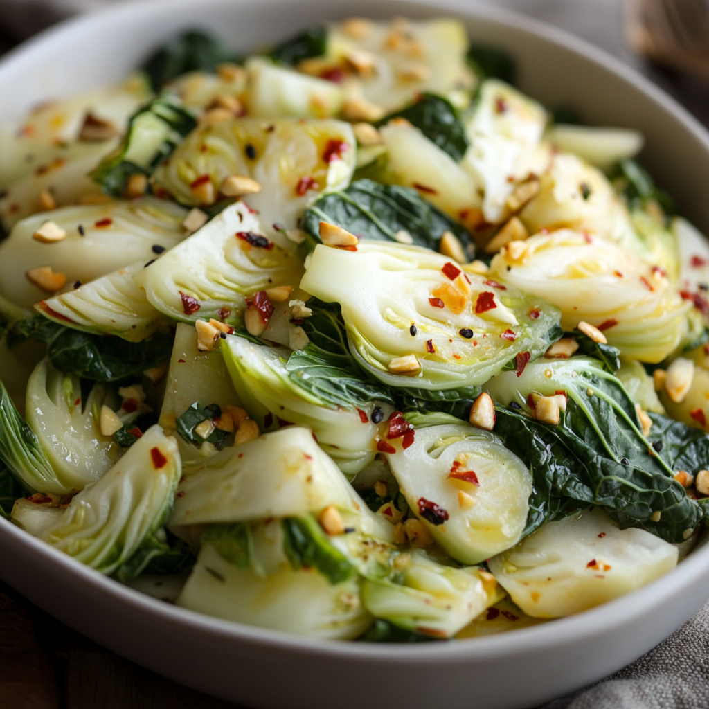 Salade de Bok Choy et Gingembre : Une Recette Fraîche et Délicieuse
