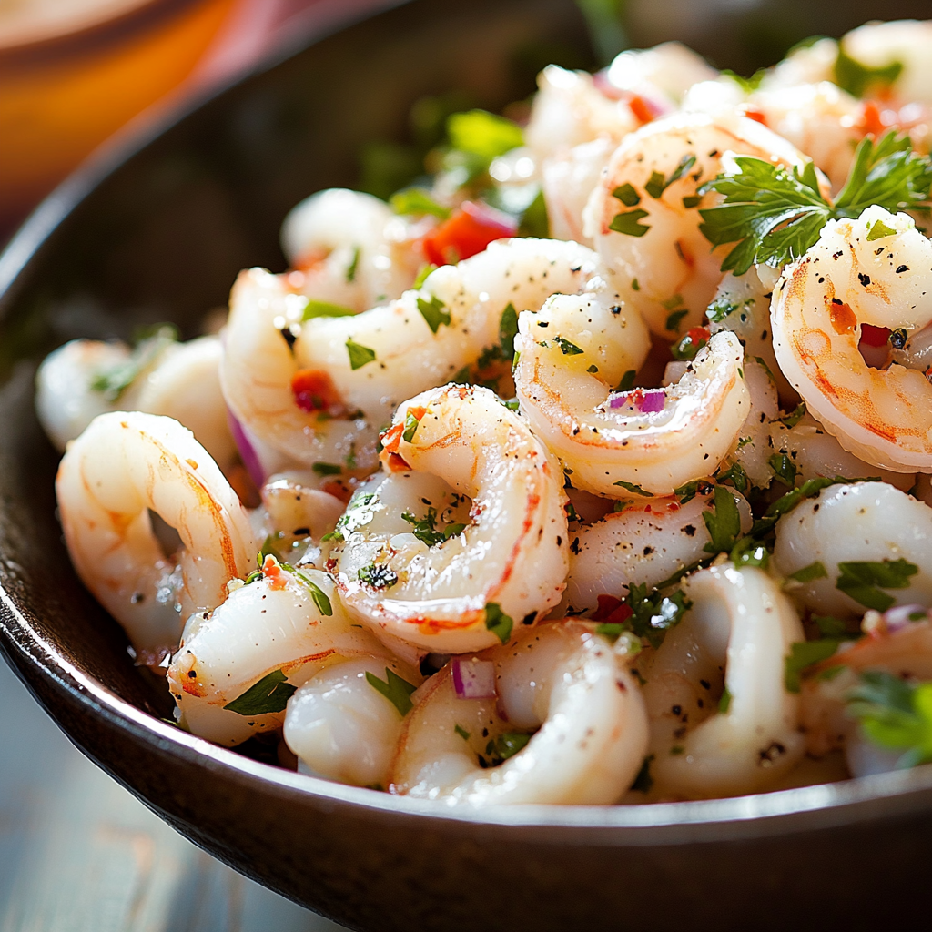 Salade de Calamars à la Méditerranéenne
