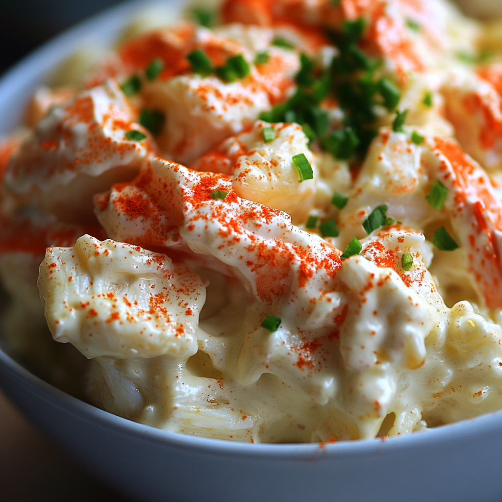 Salade de Crabe et Mayonnaise Légère