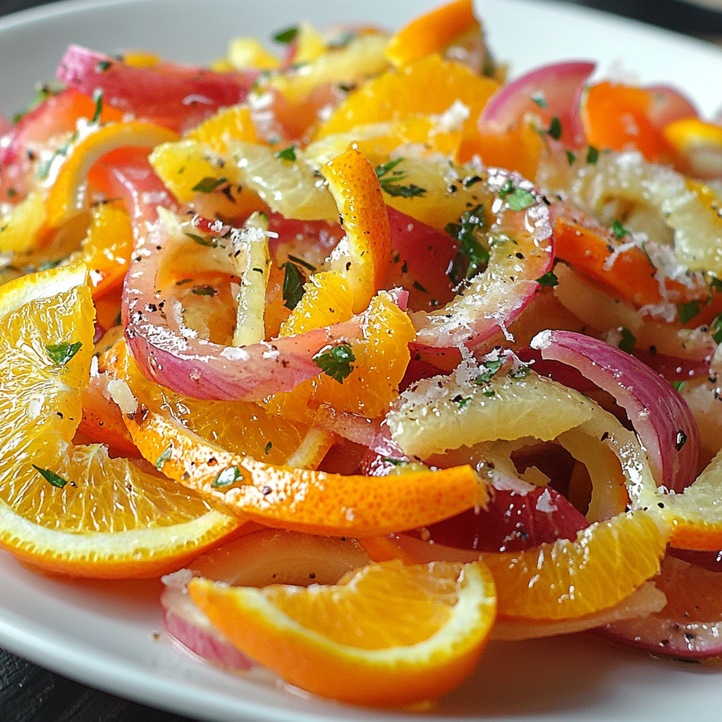 Salade de Fenouil et Orange : Une Recette Fraîche et Délicate
