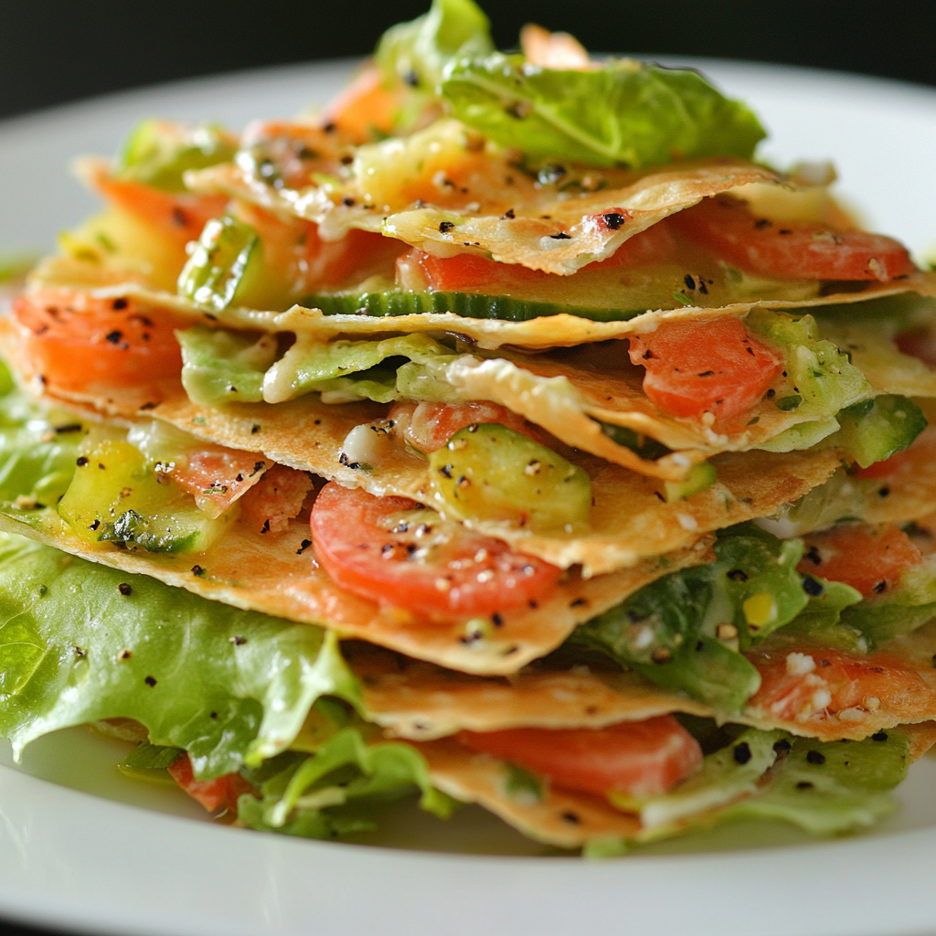 Salade de Feuilles de Chou-rave et Vinaigrette : Une Recette Fraîche et Croquante