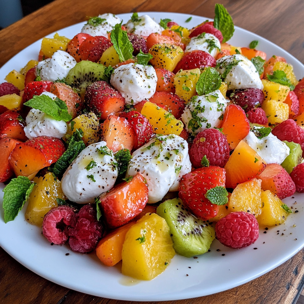 Salade de Fruits Frais et Légère : Une Recette Simple et Délicieuse