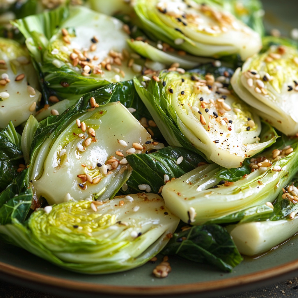 Salade de Pak Choi et Sésame : Une Recette Fraîche et Gourmande