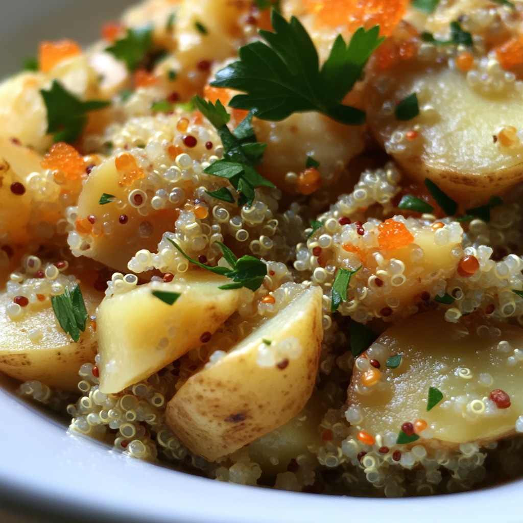 Salade de Patate Douce et Quinoa : Une Recette Gourmande et Sain