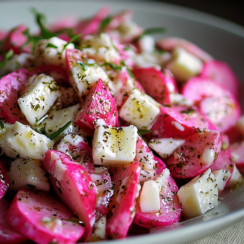 Salade de Radis et Beurre Salé : Une Recette Simple et Délicieuse