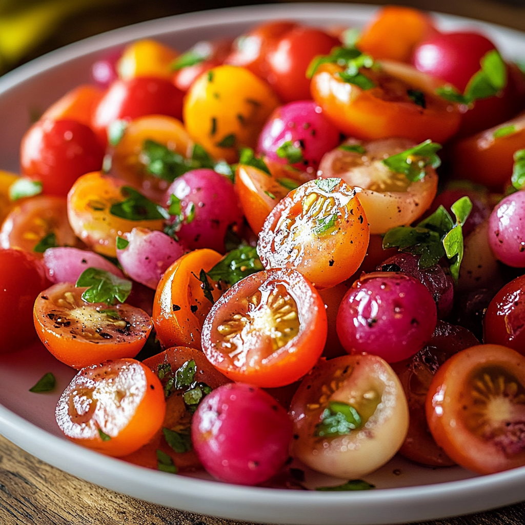 Salade de Roquette et Tomates Cerises