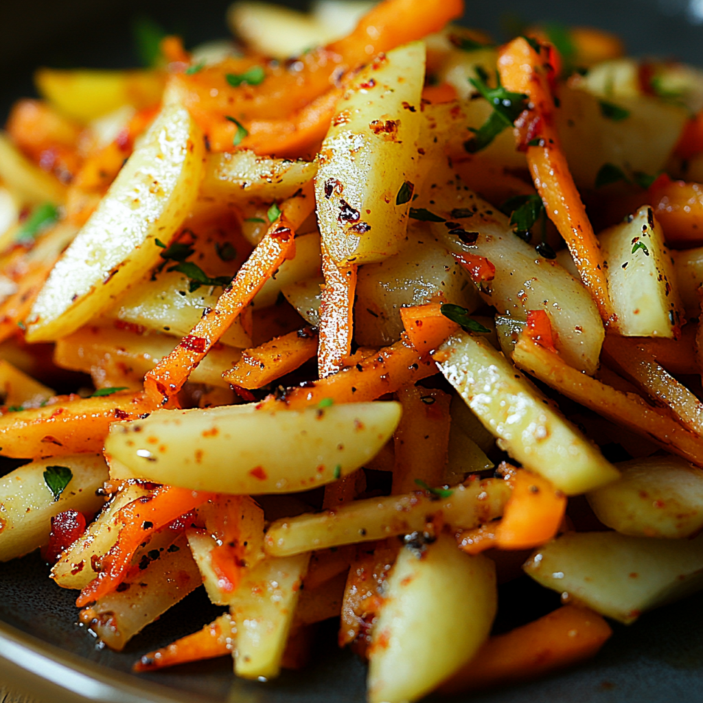 Salade de Rutabagas et Pommes