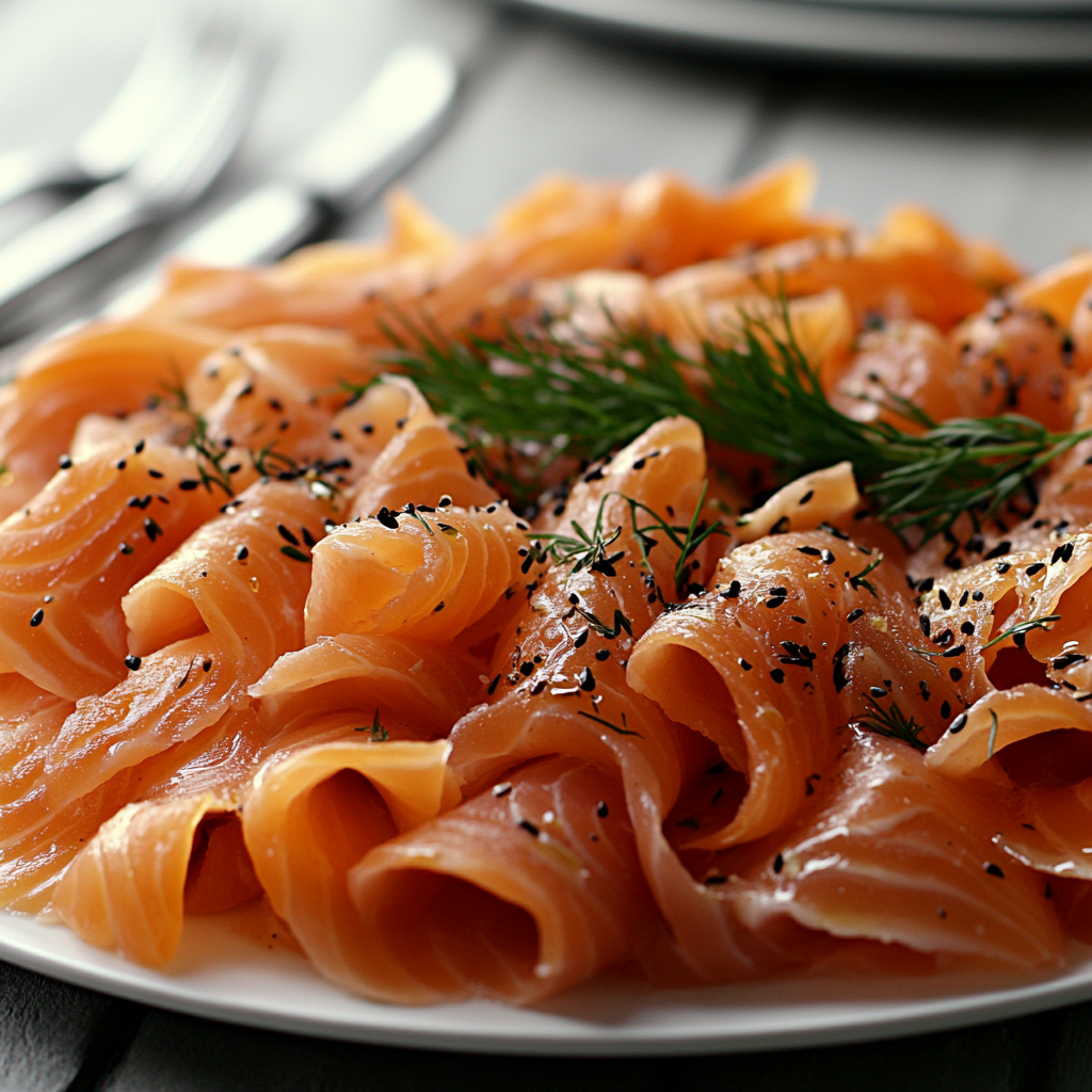 Salade de Saumon Fumé et Aneth