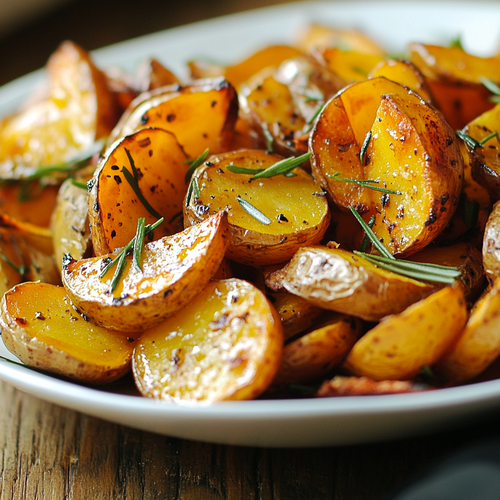 Salade tiède de pommes de terre