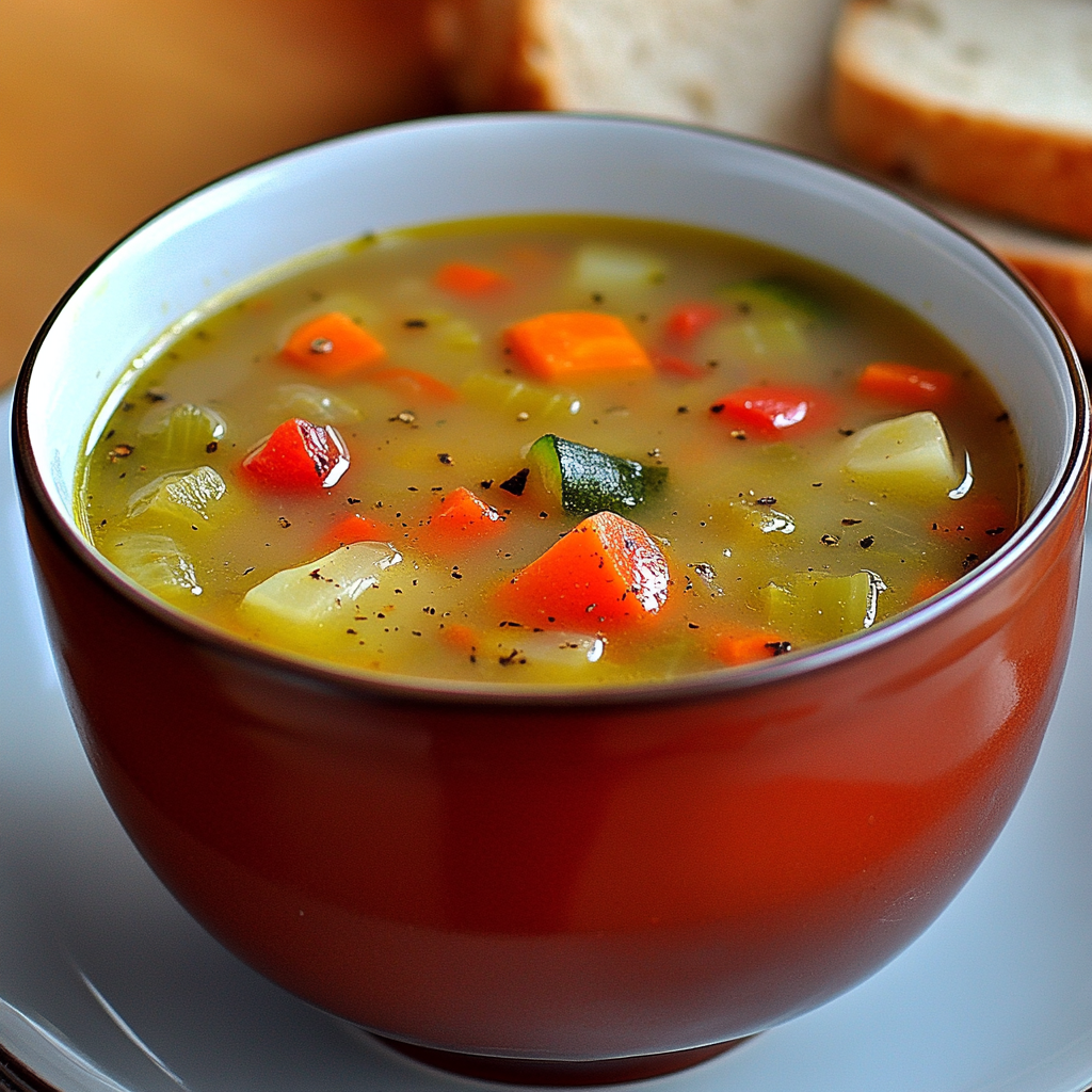 Soupe de légumes maison : Une recette simple et délicieuse