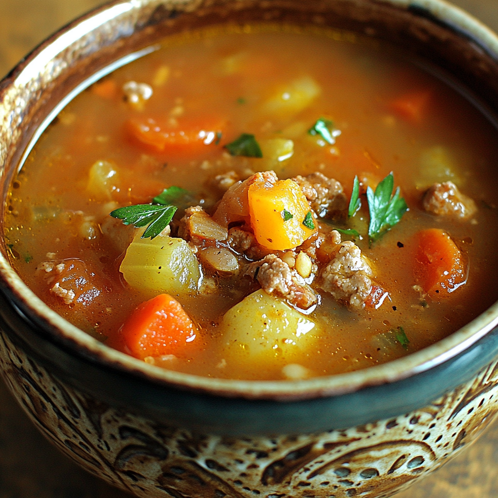 Soupe de potiron crémeuse