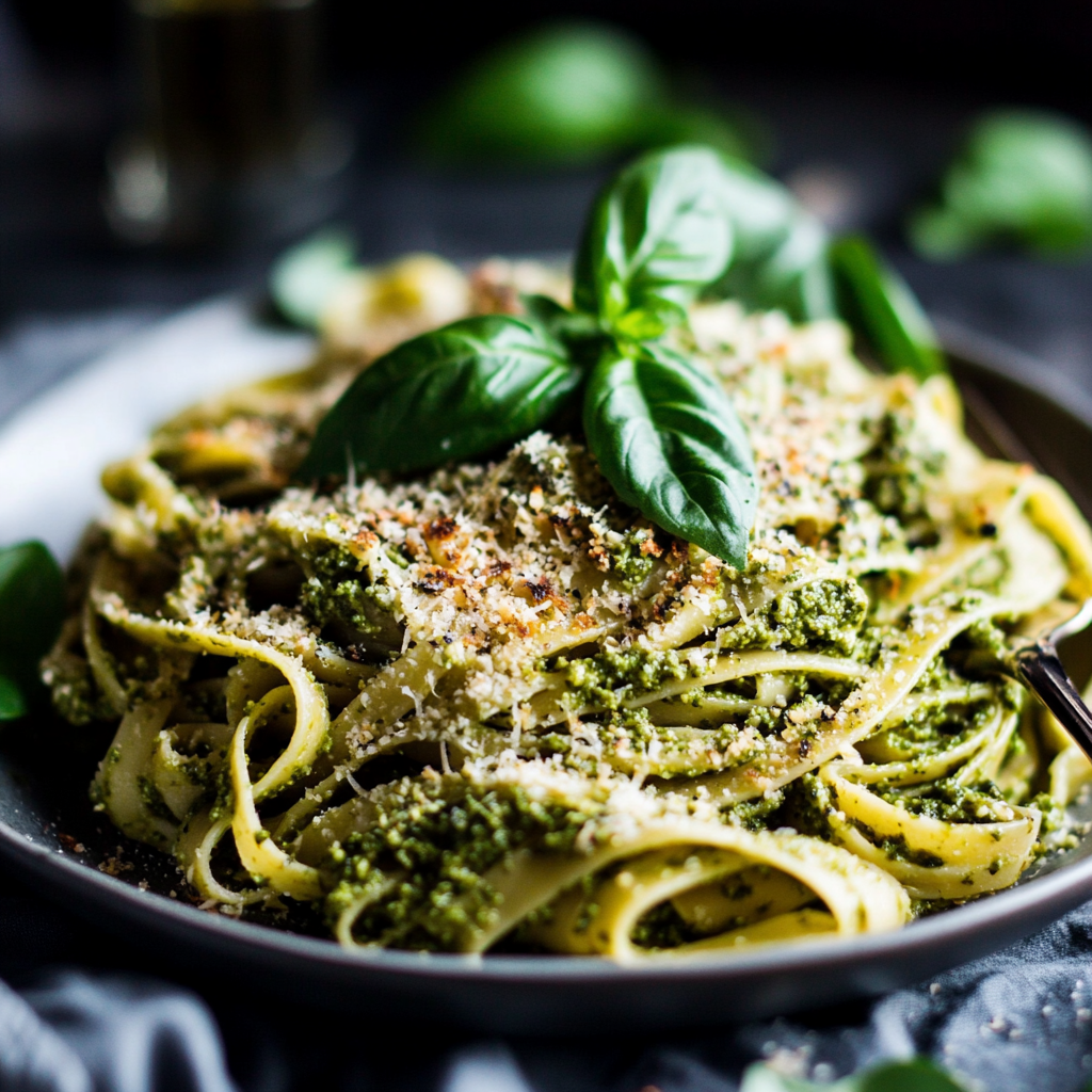 Tagliatelles au Pesto : Une Recette Simple et Délicieuse